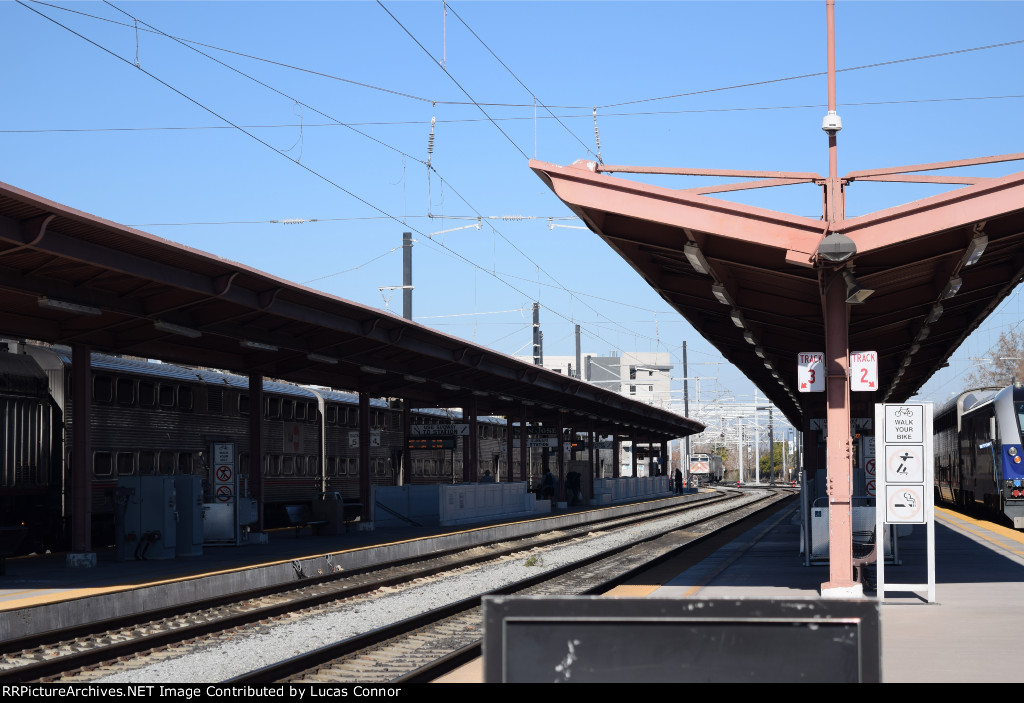 Caltrains at Diridon